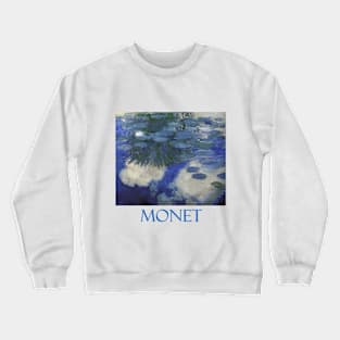 Waterlilies (1914) by Claude Monet Crewneck Sweatshirt